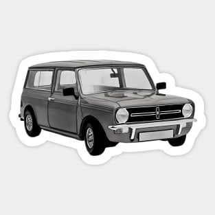 Classic MINI Cooper Clubman Version 1 Sticker